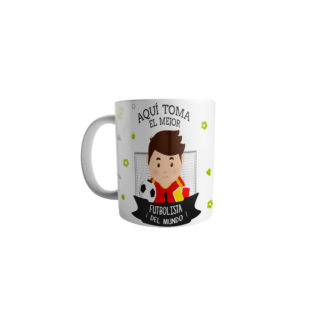 Taza Aquí Toma El Mejor Futbolista (Hombre)