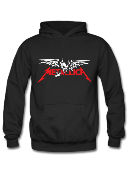 Polerón Metallica James Hetfield Negro Frente