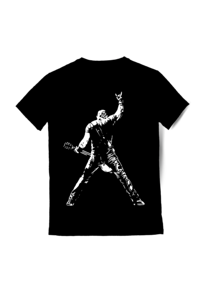 Polera Guitarrista Detrás