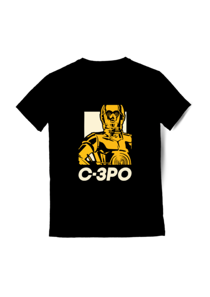 Polera c3po a color