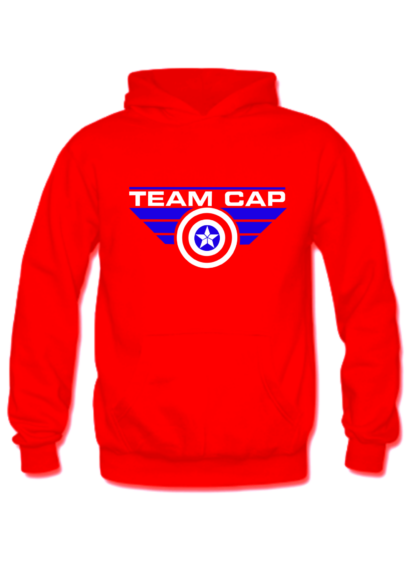 Polerón Team Cap Rojo