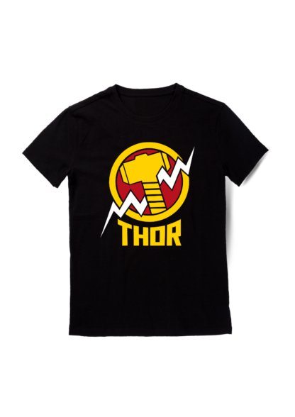 Polera Martillo de Thor Negra