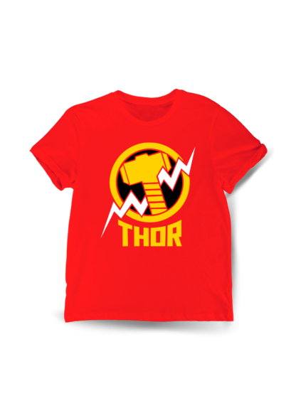 Polera Martillo de Thor Roja