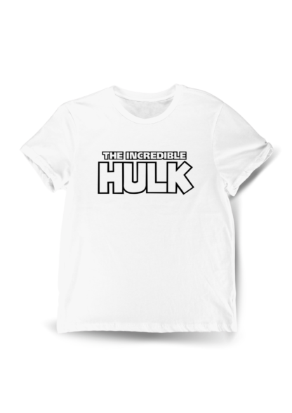 Polera The Incredible Hulk Blanca