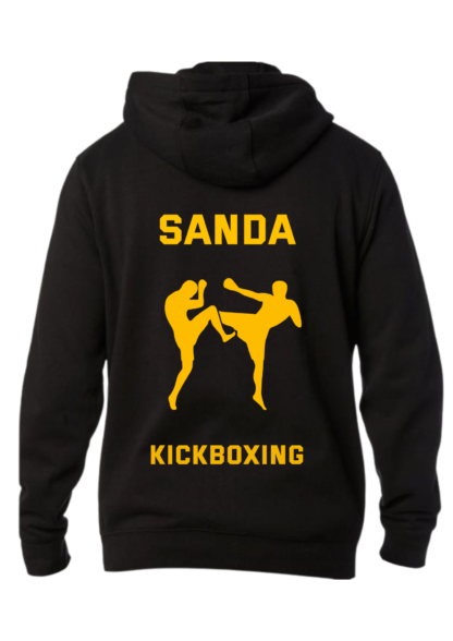 Polerón Kickboxing Go Academy Detrás